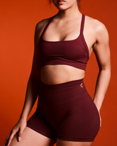 The simplicity red (shorts) set