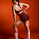 The simplicity red (shorts) set